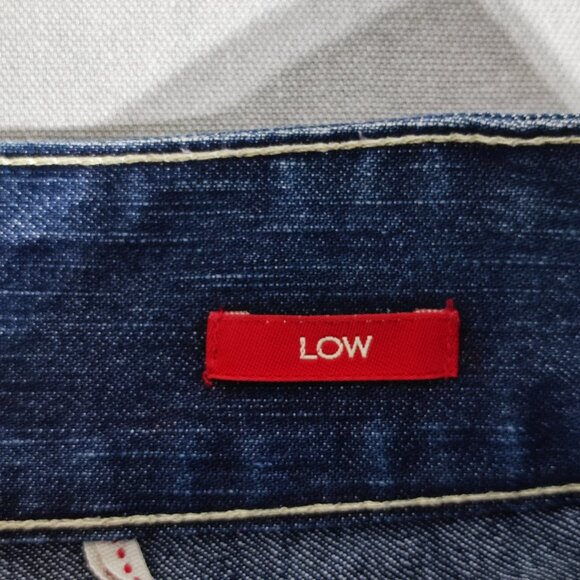 Vero Moda Denim women's sz W25/L32 indigo blue colour Calamario Low rise skinny - Picture 7 of 16